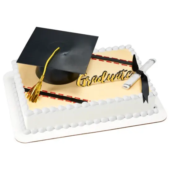 Mega Hat Graduate DecoSet&reg; Cake Decoration {3}