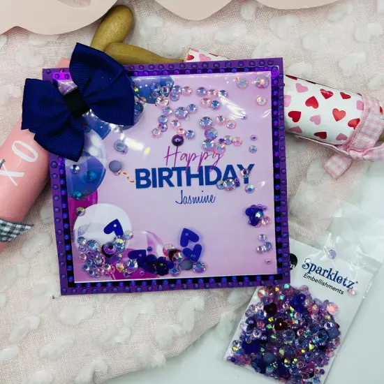 Buttons Galore Sparkletz DIY Craft Embellishments 30 Grams - 3 Packs Vintage Valentine {2}