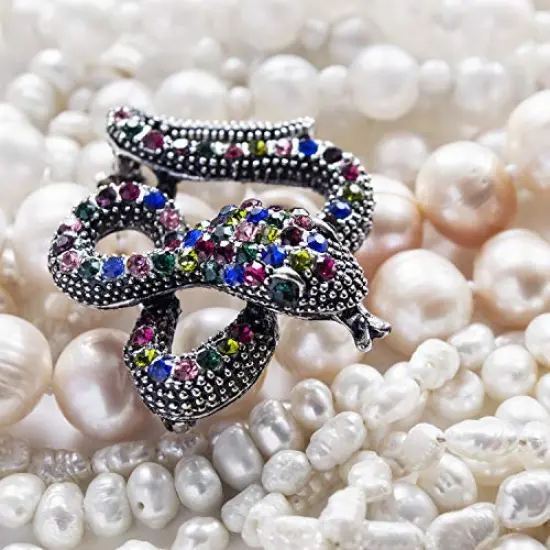 2000 Pieces Flat Back Gems Round Crystal Rhinestones 6 Sizes (1.5-6 mm) with Pick Up Tweezer and Rhinestones Picking Pen for Crafts Nail Face Art Clothes Shoes Bags DIY (Multicolors) {5}