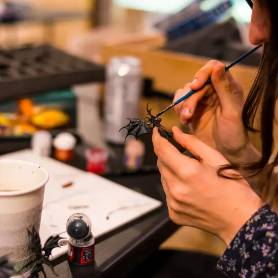 Testors Cement Plastic Model Glue Adhesive 2-Pack, 6 Fine Detail Miniatures Paint Brushes, Precision Crafting Knife with Extra Blades and Tips {4}