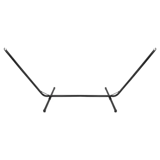 Northlight 11ft Black Steel Hammock Stand with Hardware {1}