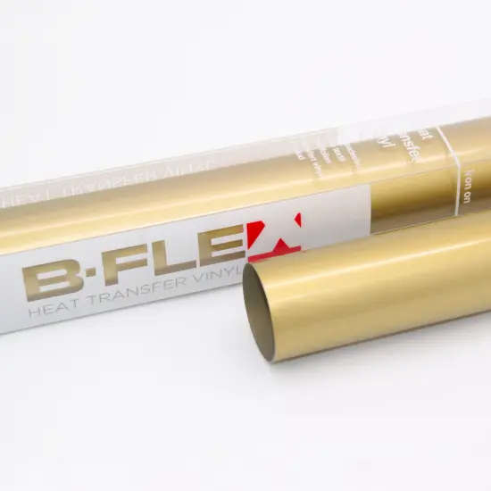 Matte Heat Transfer Vinyl, 700 Series by B-Flex, 20" Gold {1}