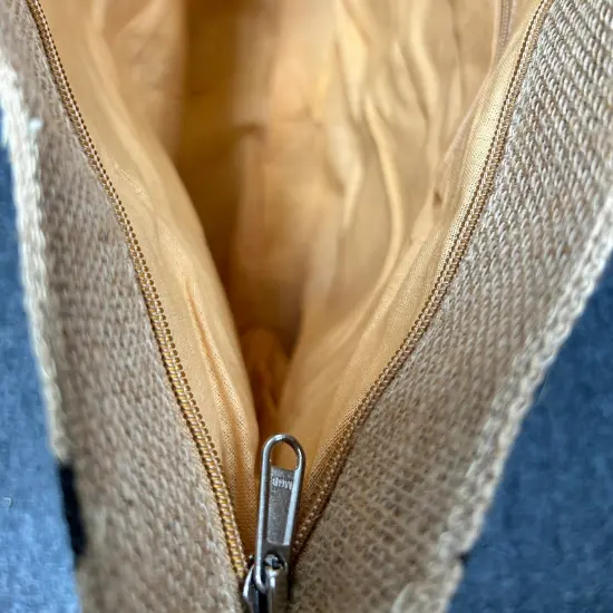 Pack of 5 Hawthorn Diamond Aztec Pattern Jute Tote Bag Quilting Essential {3}