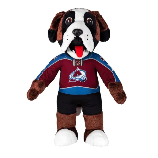 Bleacher Creatures Colorado Avalanche Bernie 20" Jumbo Mascot Plush Figure {1}