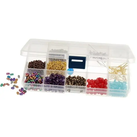 Joy Filled 15-Compartment Plastic Bead Storage Organizer {2}