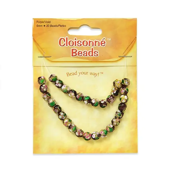 6 Packs of Cloisonne Beads30 pcs. {1}
