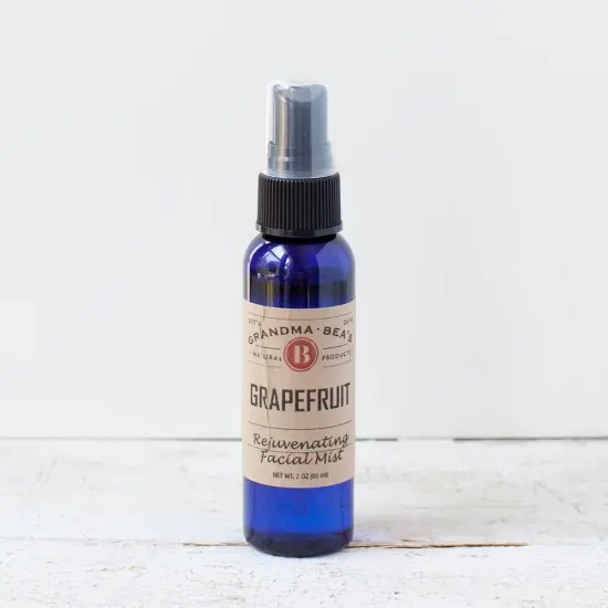 Grandma Bea's Rejuvenating Facial Mist, Grapefruit, Refresh and Hydrate Skin, Set Makeup, All-Natural Ingredients, 2 oz {1}