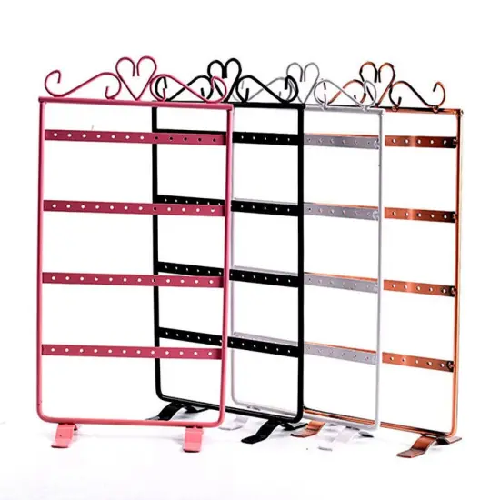 Kitcheniva Jewelry Metal Stand Holder Pink {3}