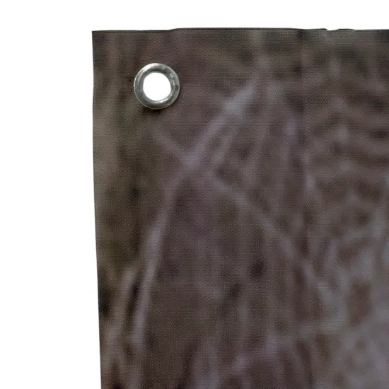 Northlight Spooky Graveyard with Skull and Bats Halloween Door Decoration - 70.75" Black {6}