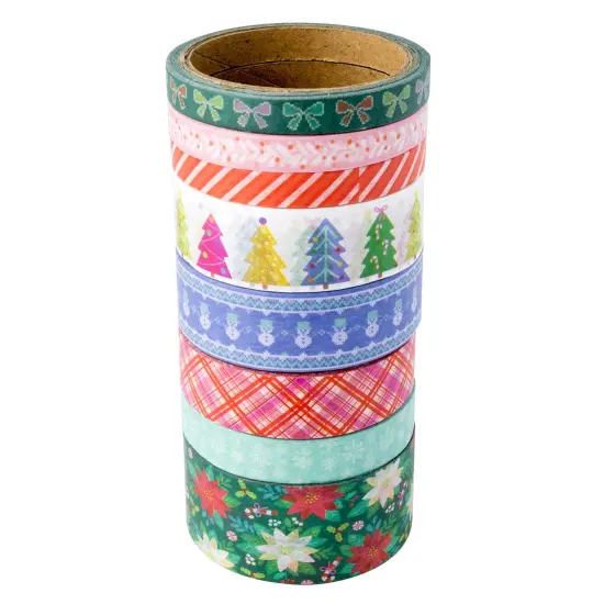 Paige Evans Sugarplum Wishes Washi Tape 8/Pkg {2}