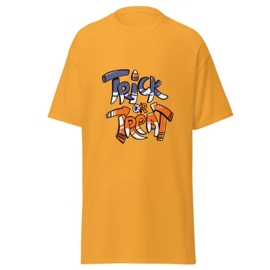 Trick or treat Halloween classic t-shirt {2}