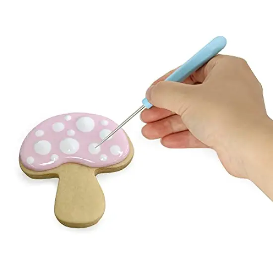 4 Pieces Sugar Stir Needle Scriber Needle Cookie Decorating Supplies Tool 5.2 Inches {3}