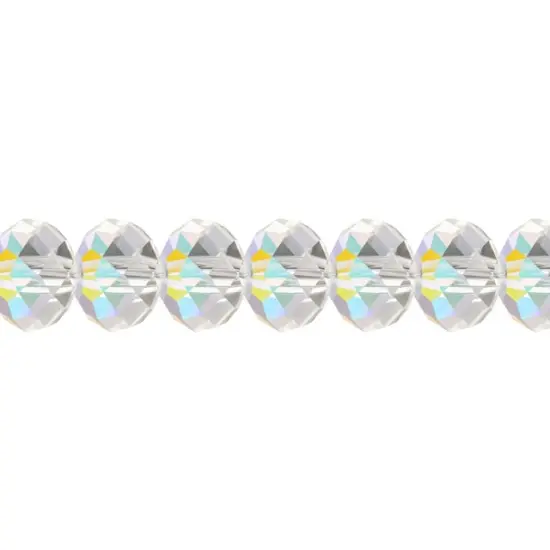 Preciosa 6mm Bellatrix Czech Glass Beads, 288pcs Crystal AB {1}