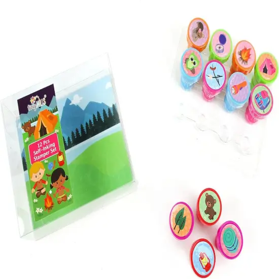 TINYMILLS 12 Pcs Camping Stamp Kit for {3}