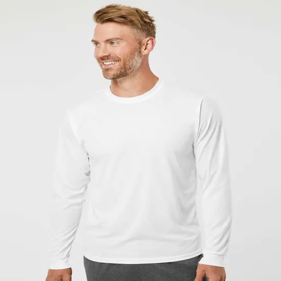 Augusta Sportswear&reg; Performance Crewneck Long Sleeve T-Shirt {1}