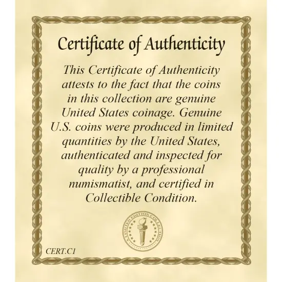 Official Ronald Reagan First Presidential Inauguration Invitation and Presidential Dollar {5}