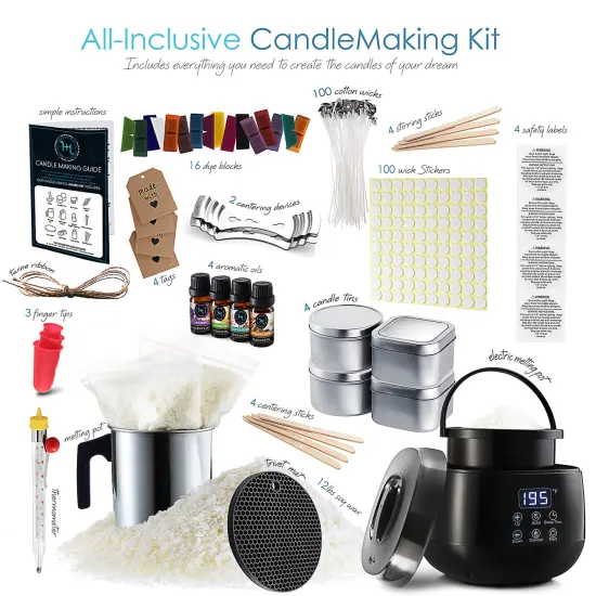 Hearth & Harbor DIY Natural Soy Candle Making Kit {2}