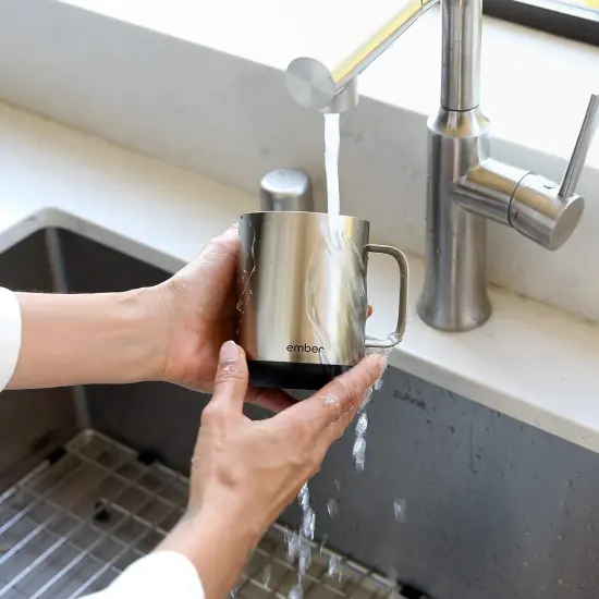 Ember Mug 2, 10 oz, Stainless Steel {4}