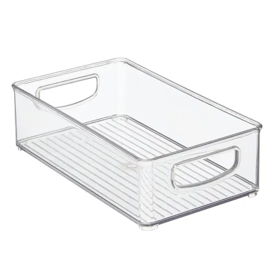 mDesign Plastic Nursery Storage Container Bin with Handles {4}