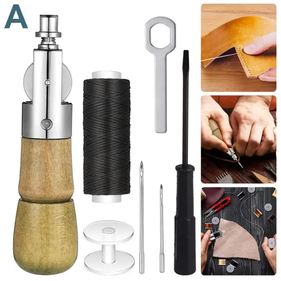 DIY Sewing Awl Repair Tool Kit for Leather, Sail Canvas {1}
