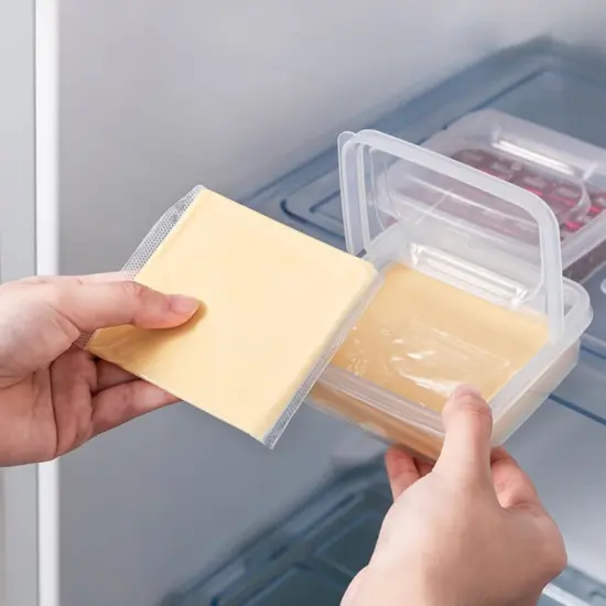 3Pcs Cheese Slice Storage Box Food Storage Container {3}