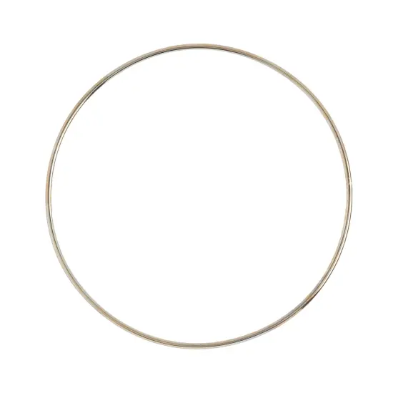 John Bead 7" Brass Metal Rings, 25pcs {1}
