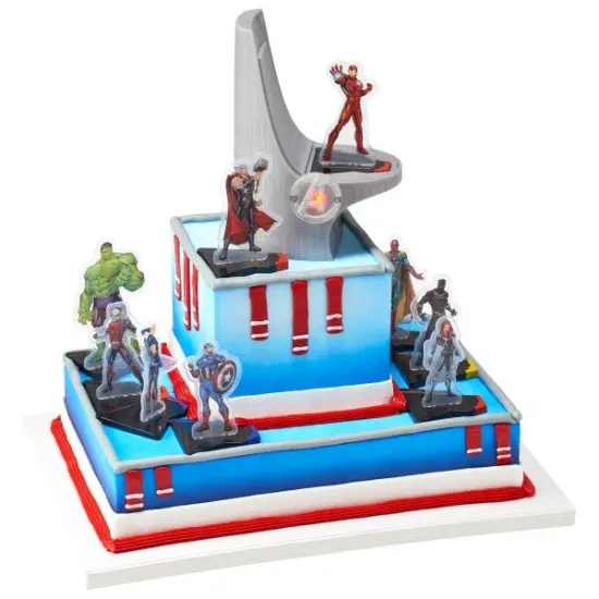 Marvel's Avengers Headquarters Signature DecoSet&reg; Cake Decoration {2}