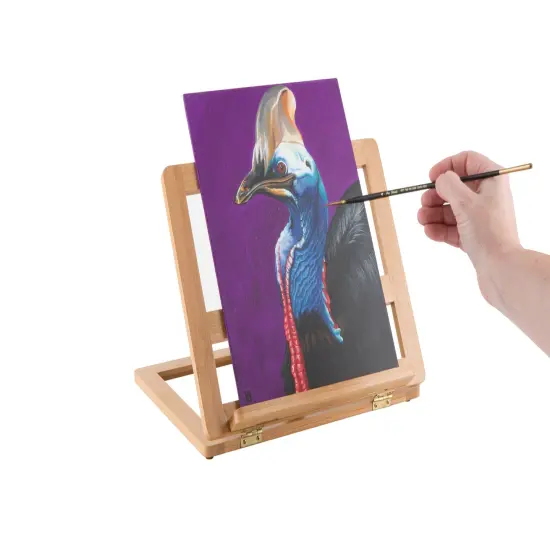 Jerry's Artarama Professional Acrylic Craft Paint Brush Set with Canvas Pads (10 Sheets), Art Easel & 20ml 30 Tubes, Kids & Adults - Ideal for All Painting Techniques & Crafts {3}