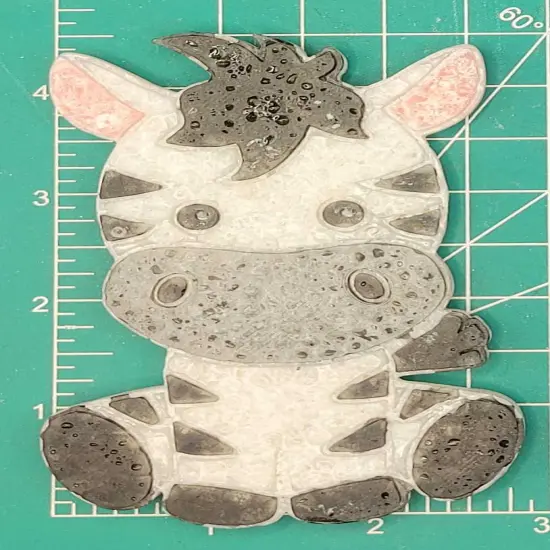 Baby Zebra Silicone Freshie Mold {2}