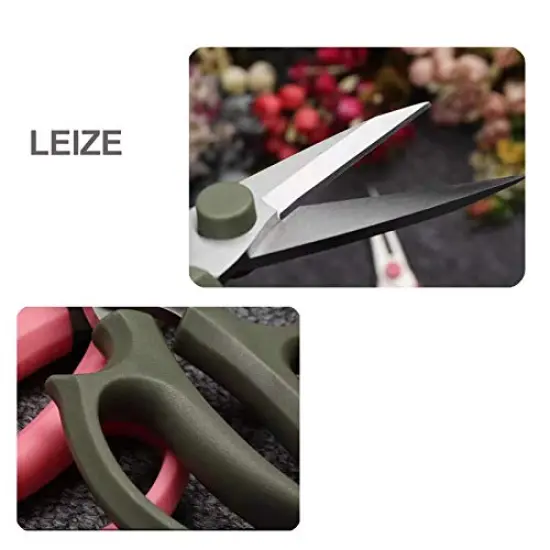 Garden Flower Scissors, Premium Thickened Stainless Steel Floral Shears, Strong Pruner for Flowers, Branches and Leaves {3}
