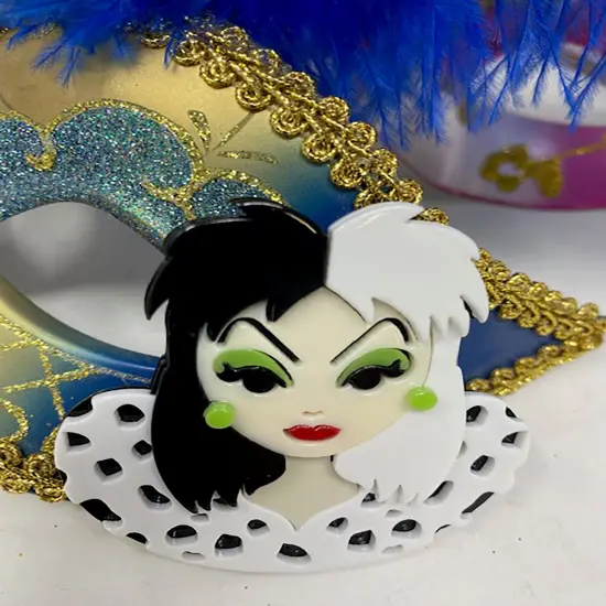 Wrapables Acrylic Fashion Brooch Pin for Sweaters, Coats, Scarves, and Bags, Scary {3}