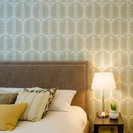 Palm Fronds Stencil {1}