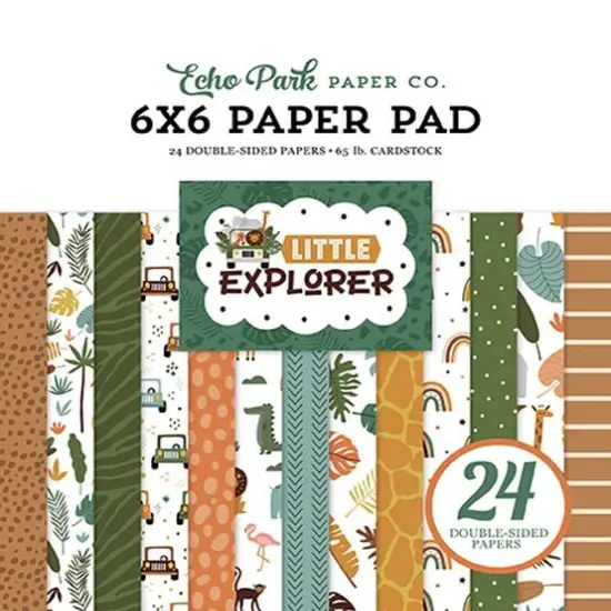 Echo Park Little Explorer 6X6 Paper Pad {1}