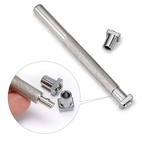 36 Pieces Capital Letters and Numbers Stamp Set, 1/4&rdquo; / 6mm Alphabet Stamp Tools Set Leather Craft Stamping Tools Leather Art Craft Tool (6mm ) {6}