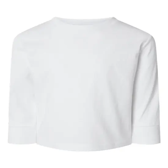 Rabbit Skins Toddler Cotton Jersey Long Sleeve T-Shirt - 3311 White {1}