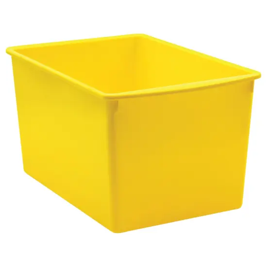 Yellow Plastic Multi-Purpose Bin, Pack of 3 {2}