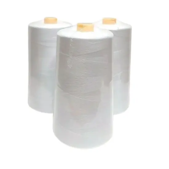 Kitcheniva 10000 Each Yards Sewing Machine Polyester Threads 3 Pcs {1}