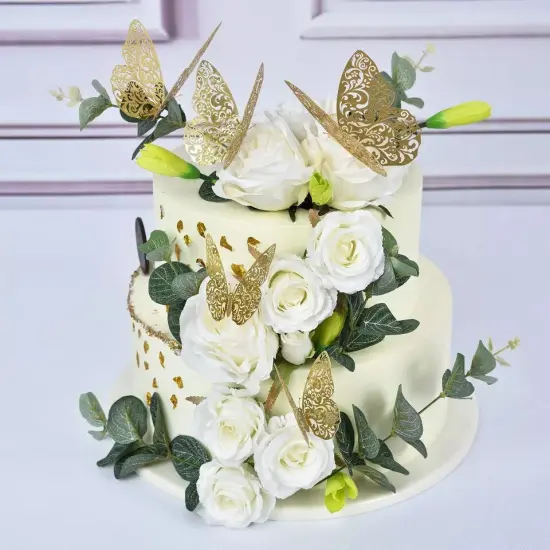 12 pcs 3D Wall Decals Turquoise {3}