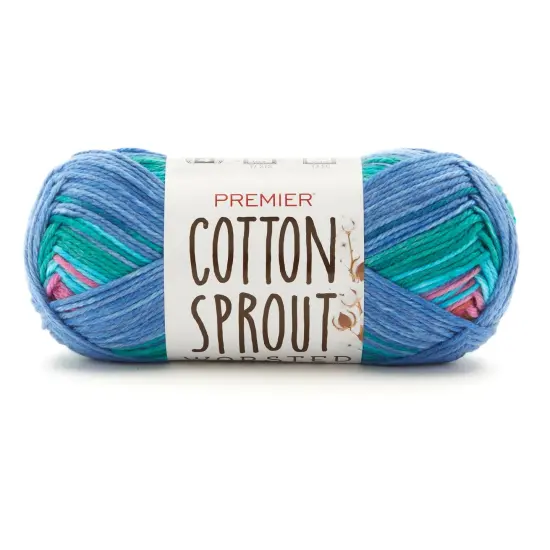 Premier Cotton Sprout Worsted Multi Yarn {2}