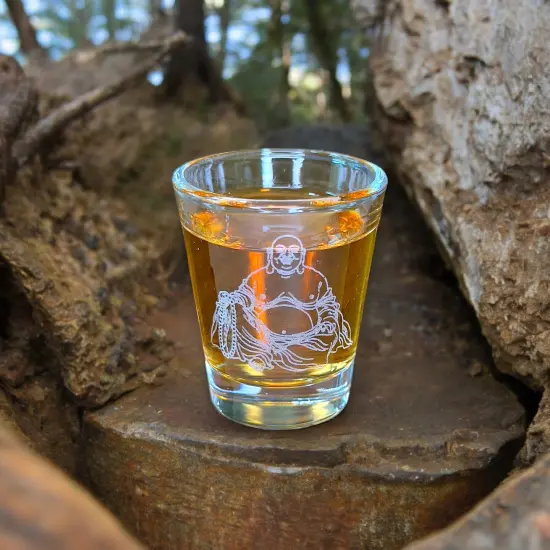 2oz Buddha Shot Glass {5}