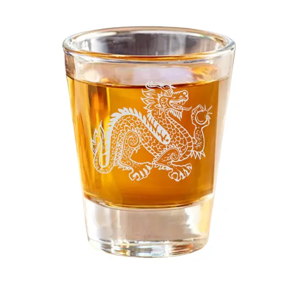 2oz Dragon two Shot glass {1}