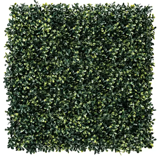 12 Pieces Artificial Peanut Leaf Hedges Panels {1}