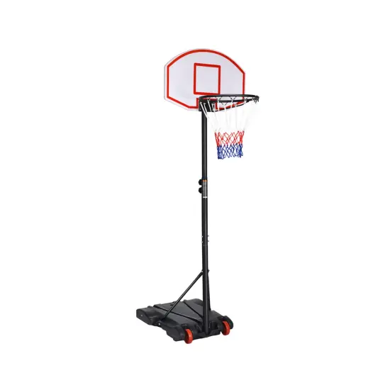 Adjustable Basketball Hoop System Stand with Wheels {1}