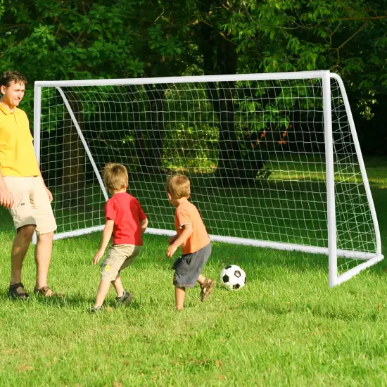 Soccer Goal with Strong PVC Frame and High-Strength Netting {2}