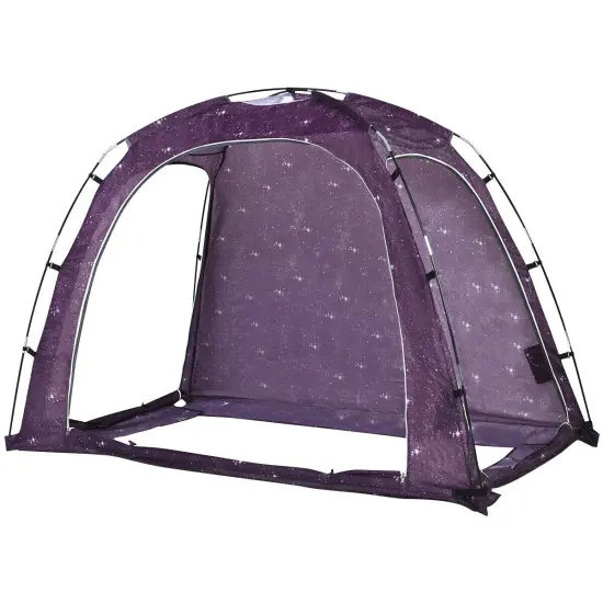 Bed Tent Indoor Privacy Play Tent on Bed with Carry Bag {4}