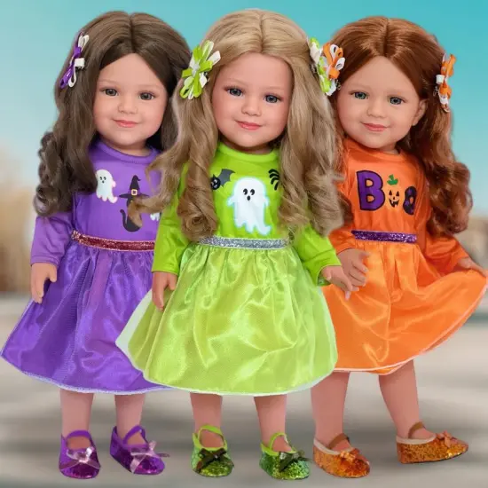 18 Inch Doll Clothes- Fits 18 Inch Kennedy and Friends Dolls and All Other 18 Inch Fashion Girl Dolls- Halloween Set {1}