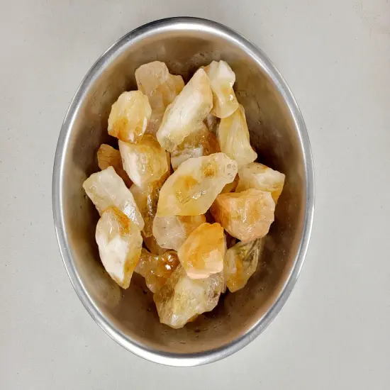 Large Citrine Crystal Raw Chunks {3}