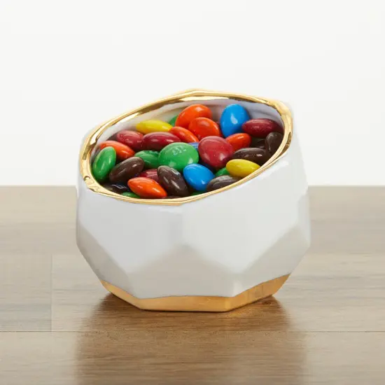 Geometric Ceramic Planter - Small (Set of 2) {3}