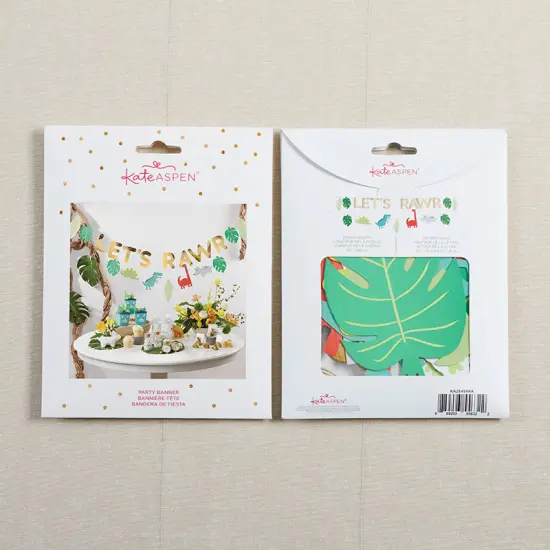 Dino Party Banner (Set of 2) {3}