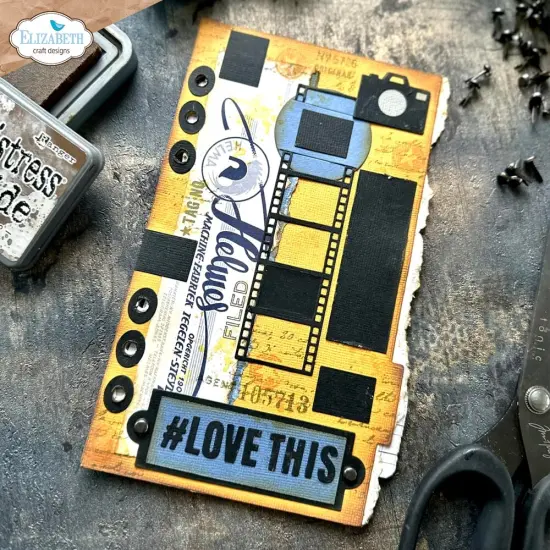 Elizabeth Craft Metal Dies-Tab 5 with sliders {5}